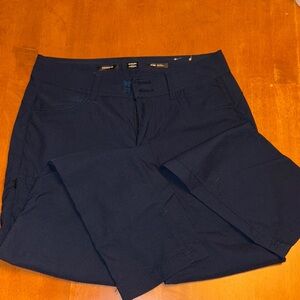 Prana Dark Blue Straight Fit Pants